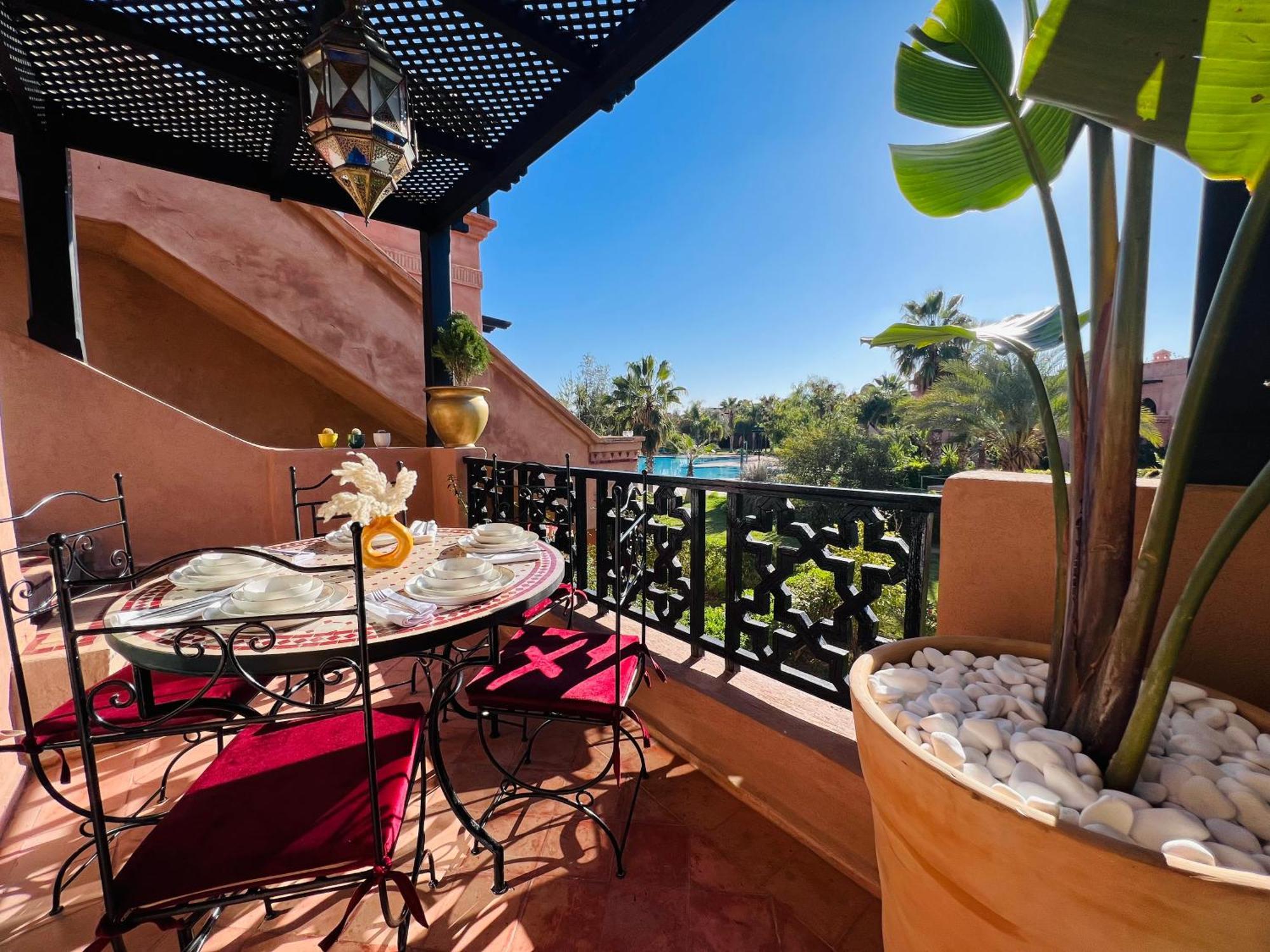 Duplex Atlas Golf Resort Pοοl Νieω Seriniτყ & Cαlm Marrakesh Eksteriør bilde